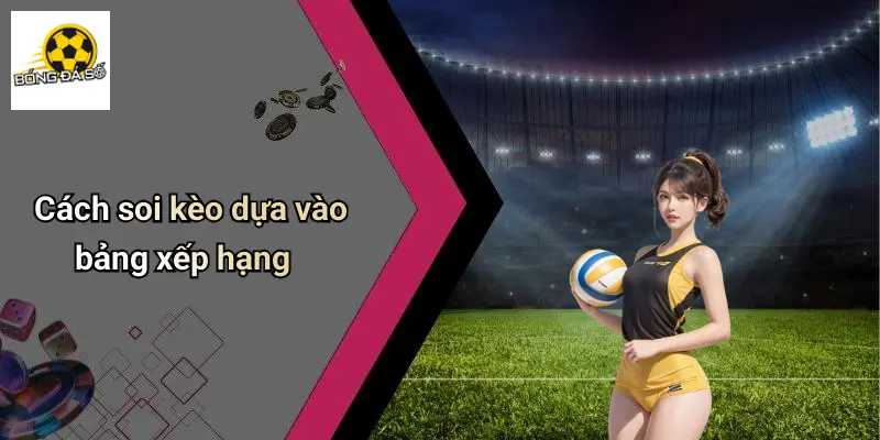 Cách soi kèo dựa vào bảng xếp hạng