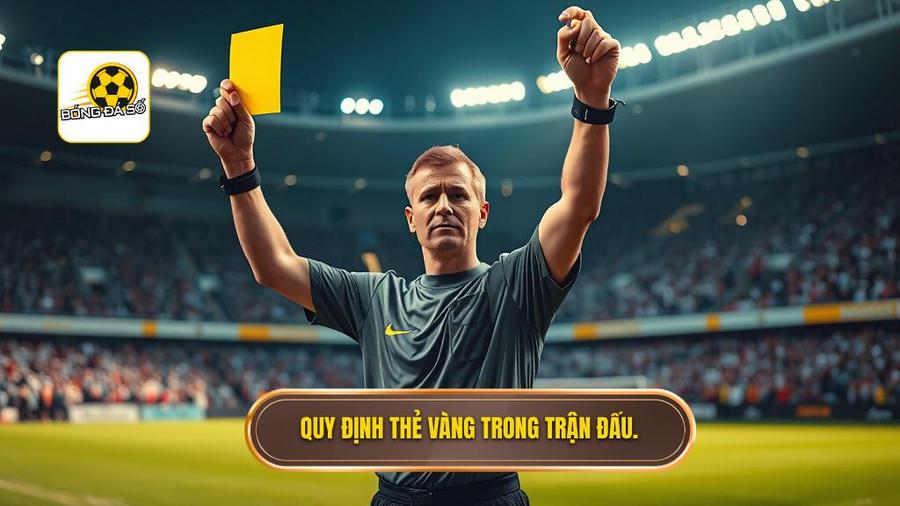 Quy định chung về thẻ vàng trong một trận đấu