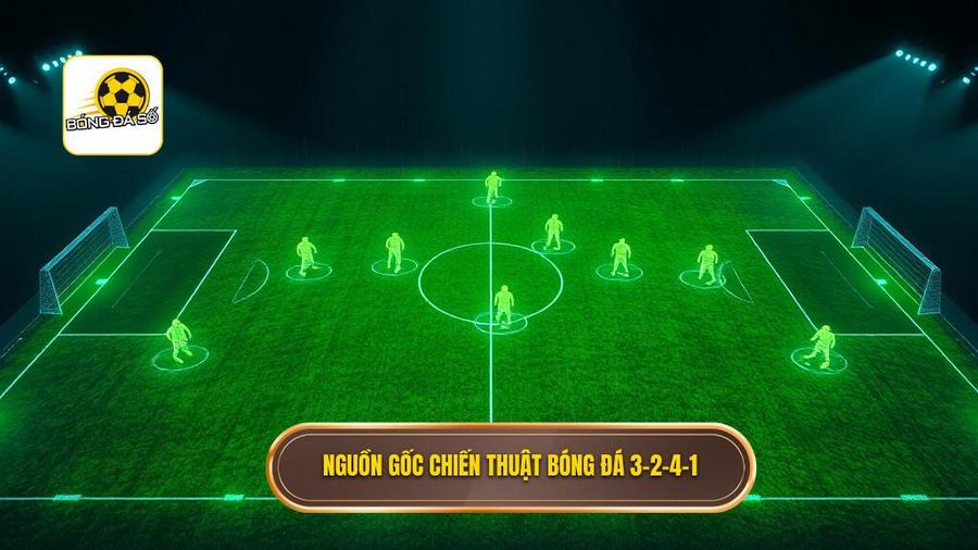 Chiến thuật bóng đá 3-2-4-1: Sự tiến hóa đỉnh cao của tư duy kiểm soát 1 Nguồn gốc và sự ra đời của chiến thuật bóng đá 3-2-4-1