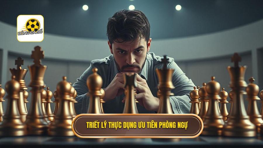1. Triết lý thực dụng ưu tiên phòng ngự