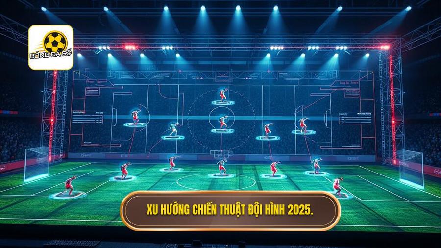 Xu hướng chiến thuật ảnh hưởng đến đội hình tiêu biểu 2025