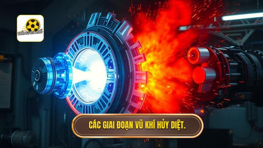 2. Các giai đoạn vũ khí hủy diệt.