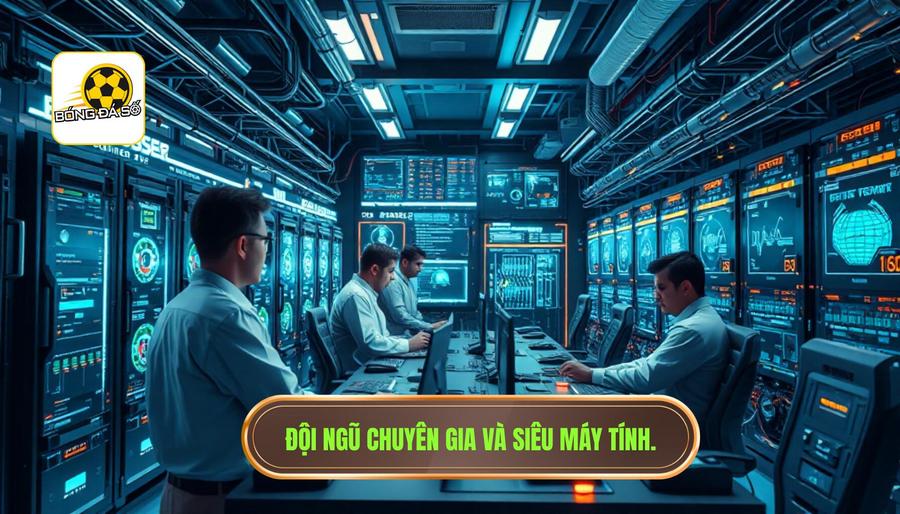 Đội ngũ chuyên gia và siêu máy tính đứng sau